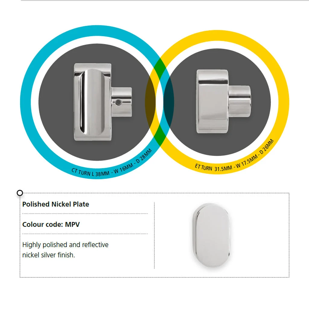CES Key Cylinder 815 with Thumb Turn - Image 17