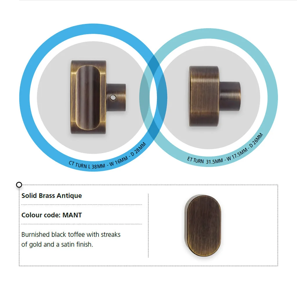 CES Key Cylinder 815 with Thumb Turn - Image 20