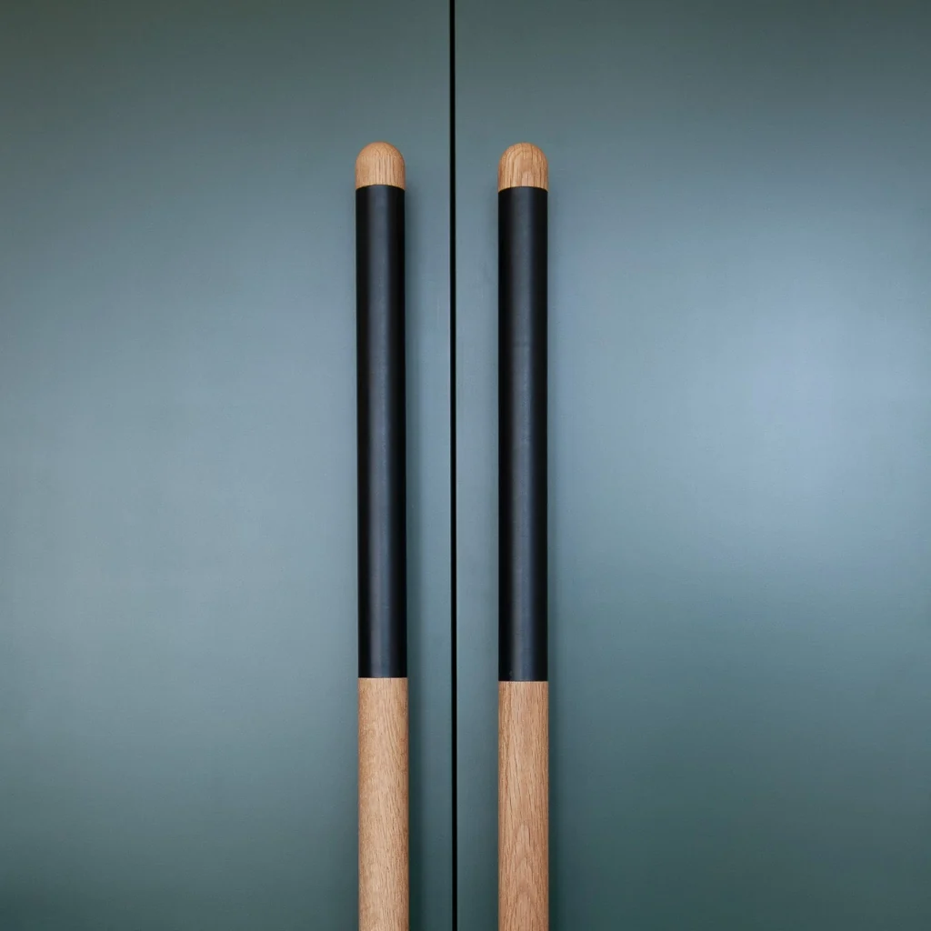 Chapman Wood Appliance Bar Pulls With Half Leather - Image 50