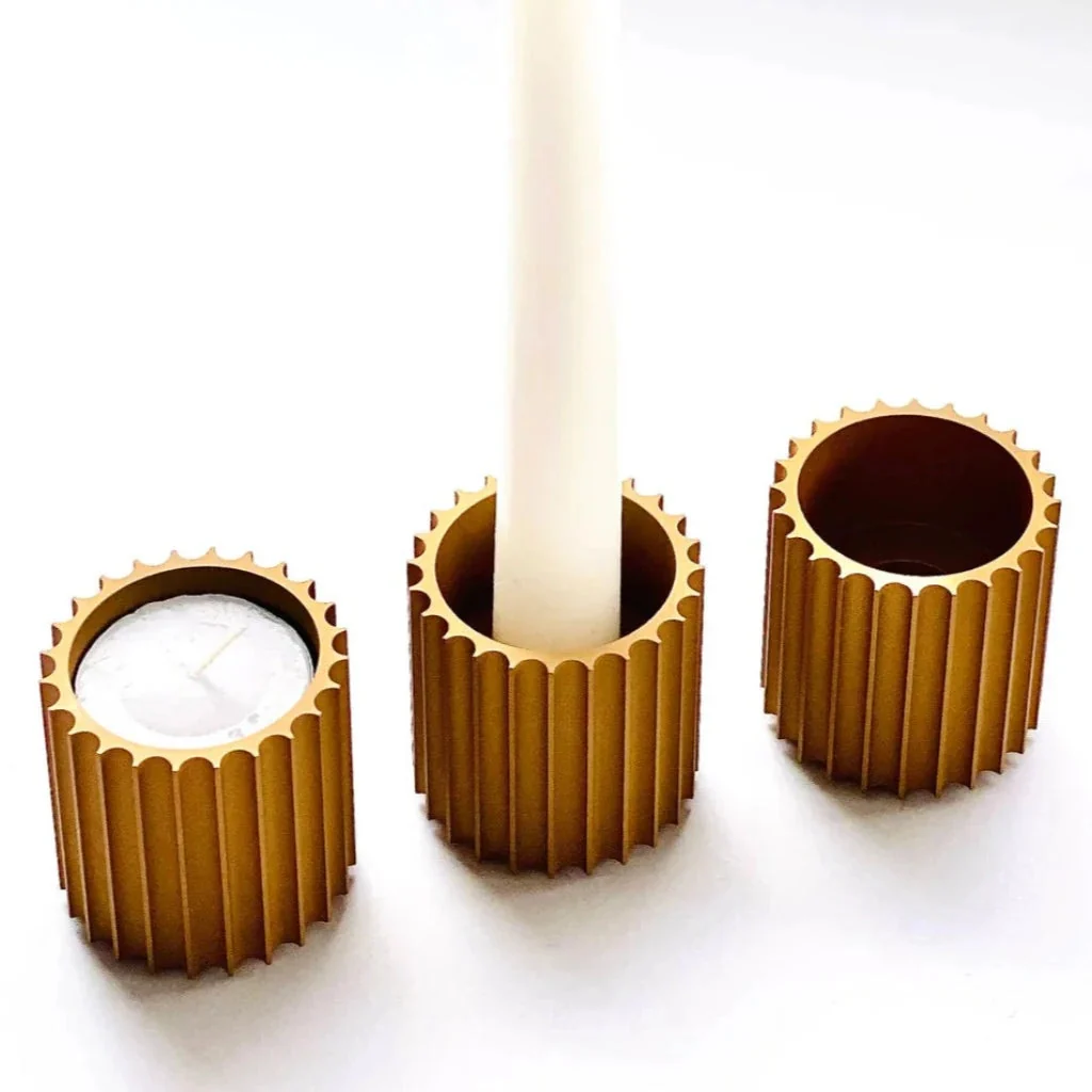 Column Candle Holder (set of 3) - Image 4