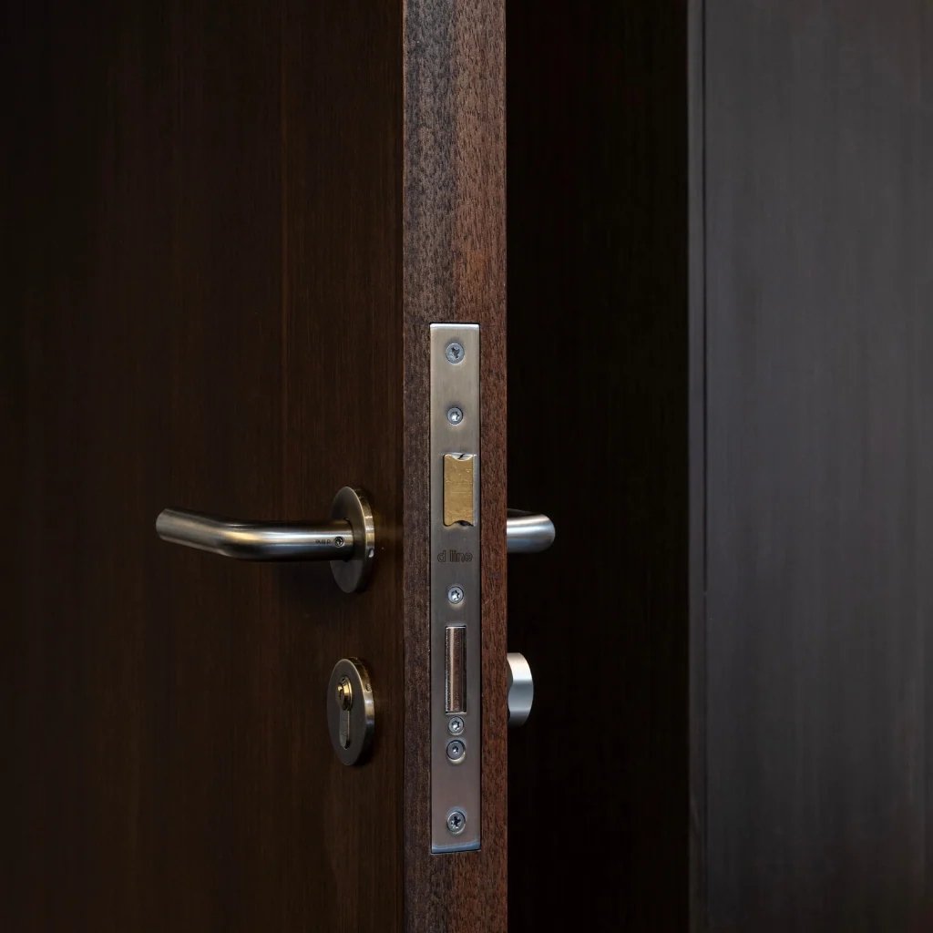 d line Euro Mortise Keyed Entry Sash Lock - Image 2