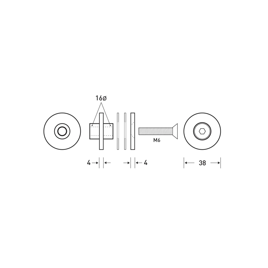 HB 533 Glass Fixing Kit - Image 3