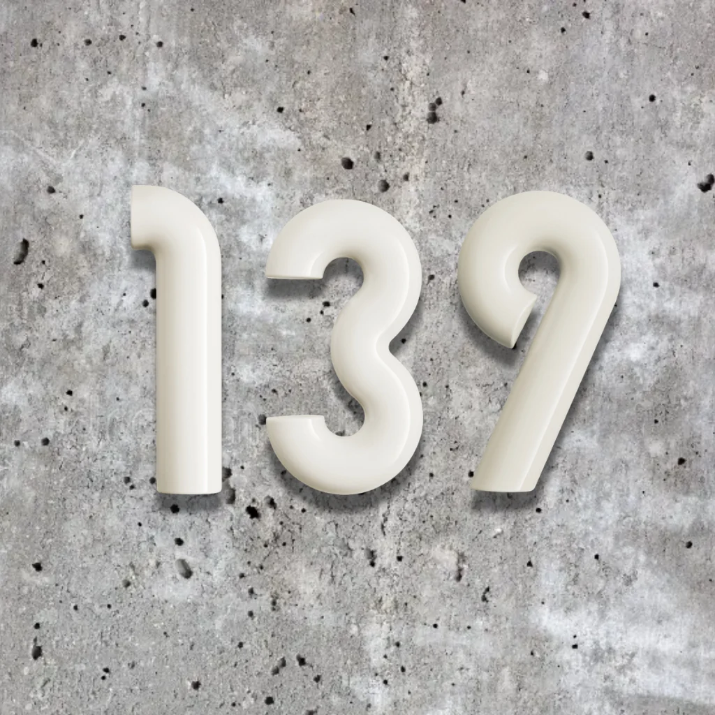 Hewi House Numerals