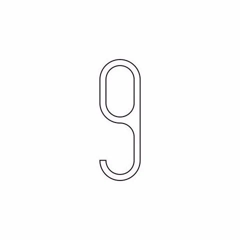Lixht Aluminum Numbers Small - Image 16
