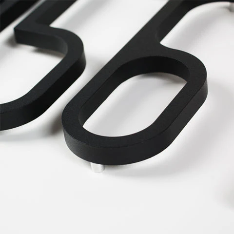 Lixht Aluminum Numbers Small - Image 2