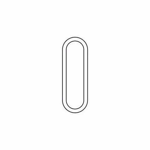 Lixht Aluminum Numbers Large - Image 7