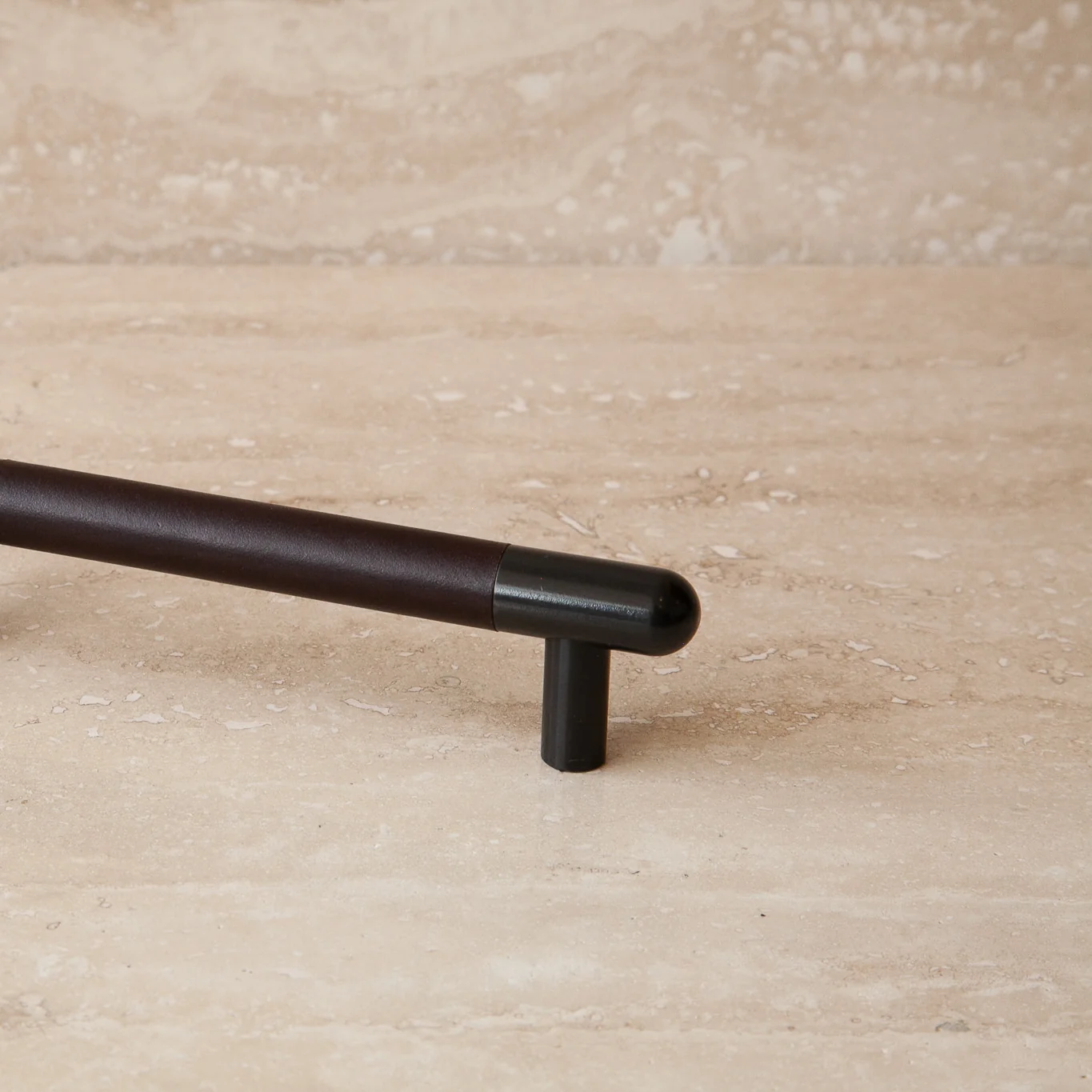 Mineral Leather Wrapped Metal Appliance Bar Pull - Image 17