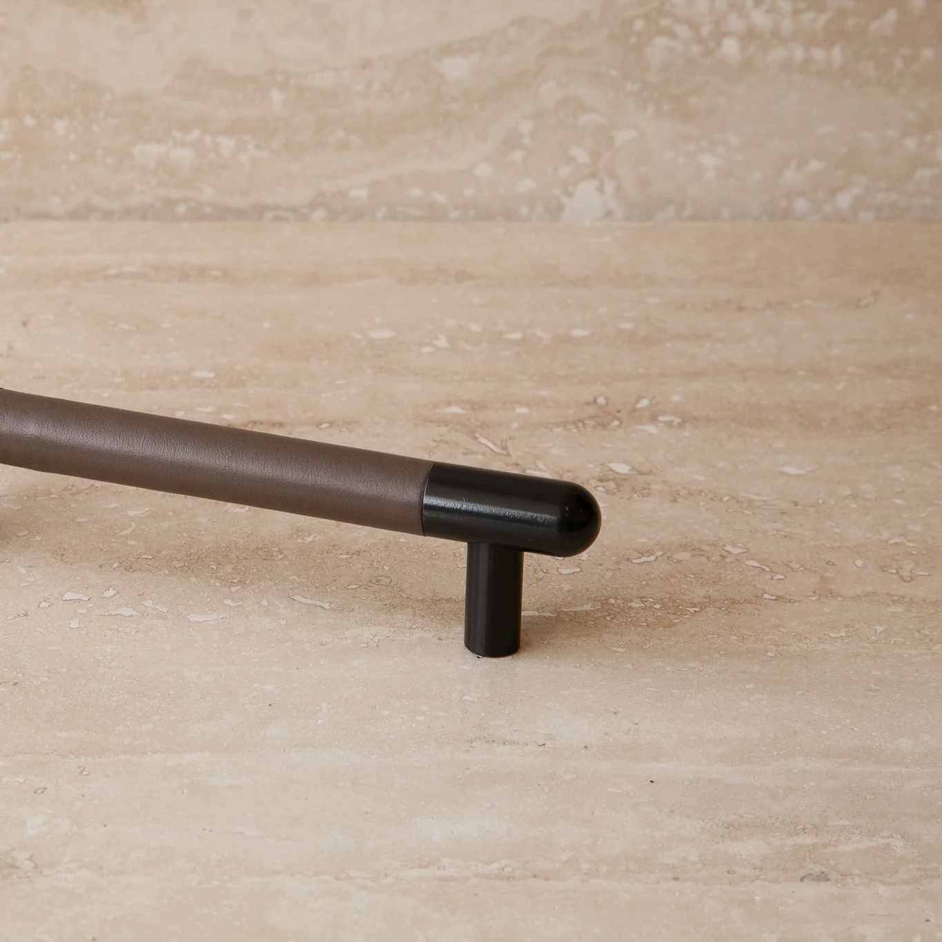 Mineral Leather Wrapped Metal Appliance Bar Pull - Image 18