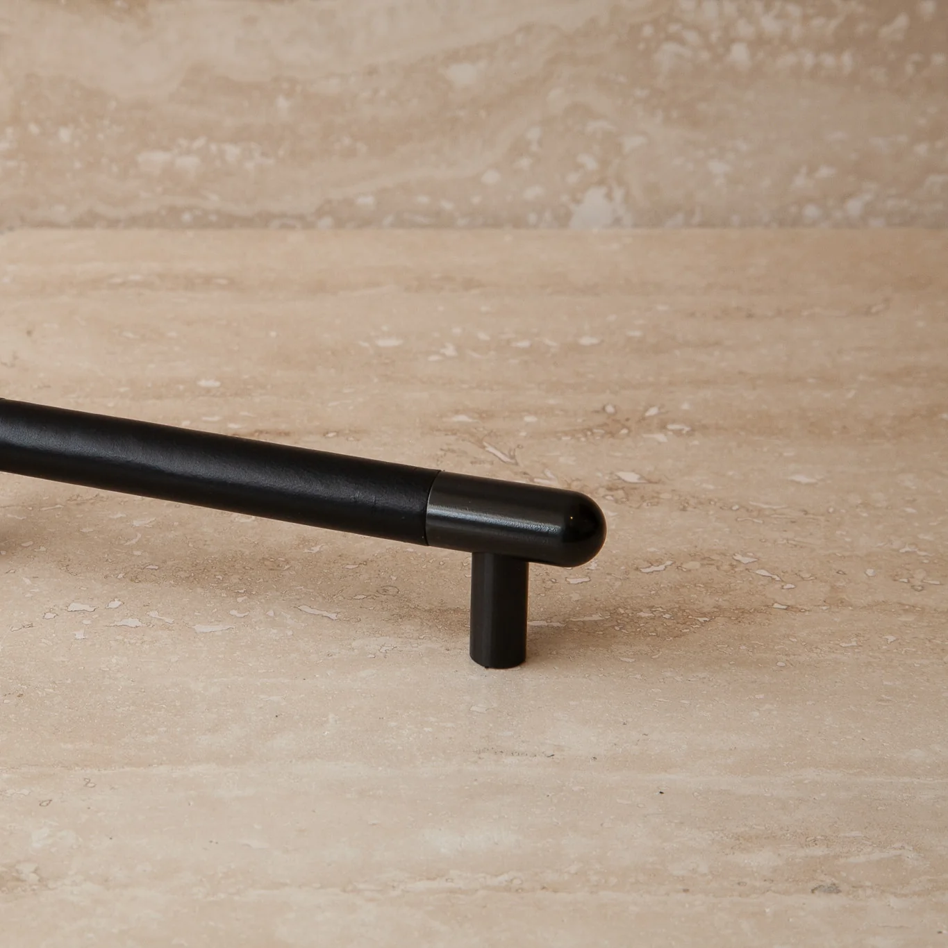 Mineral Leather Wrapped Metal Appliance Bar Pull - Image 20