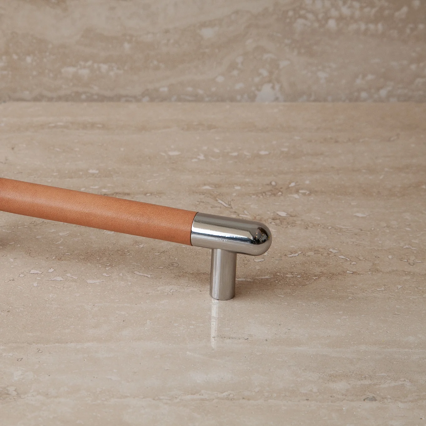 Mineral Leather Wrapped Metal Appliance Bar Pull - Image 34