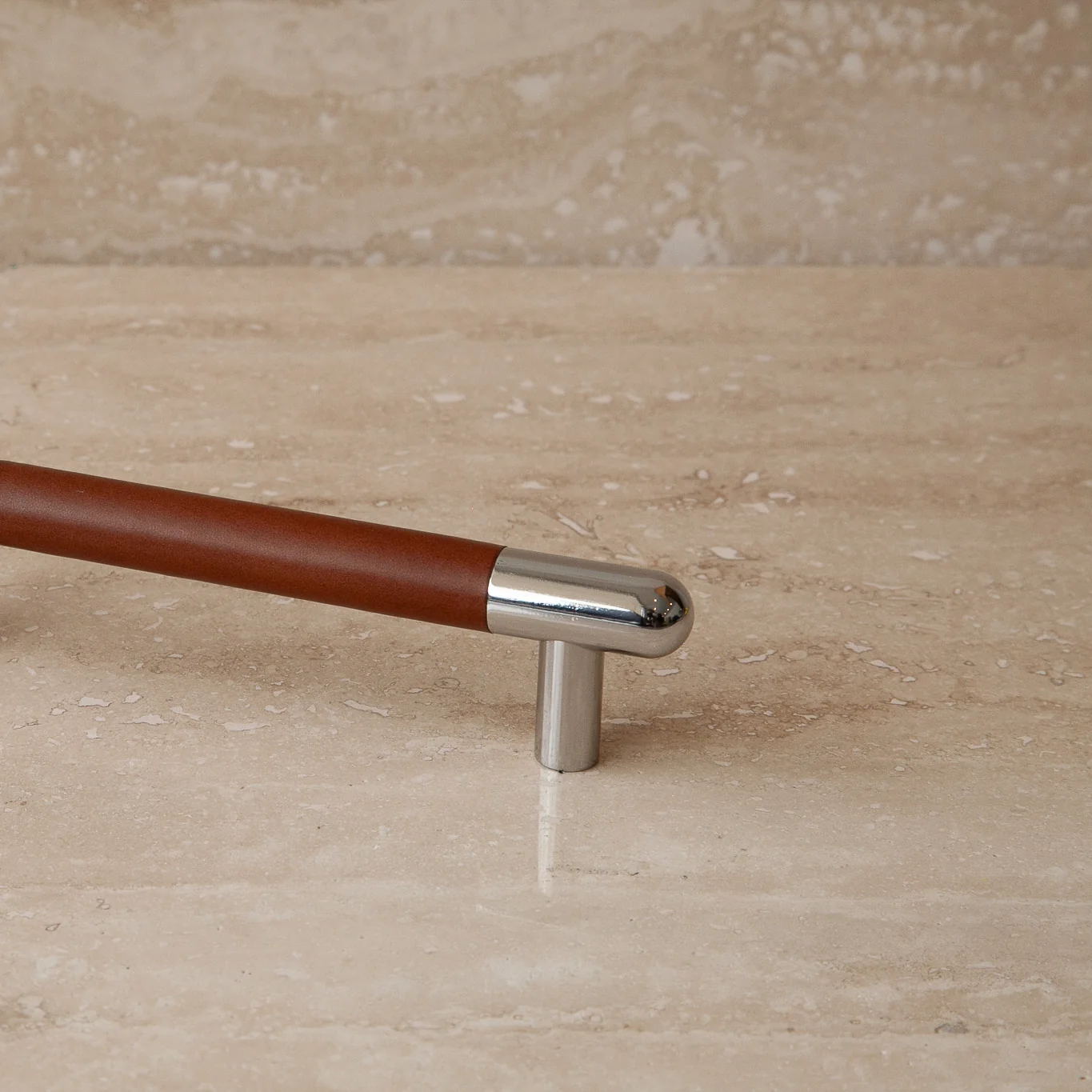 Mineral Leather Wrapped Metal Appliance Bar Pull - Image 37