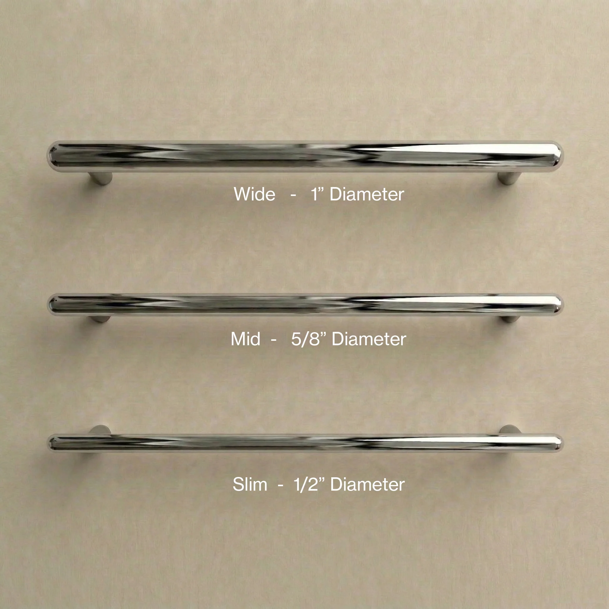 Mineral Metal Appliance Bar Pull — 2 Posts - Image 4