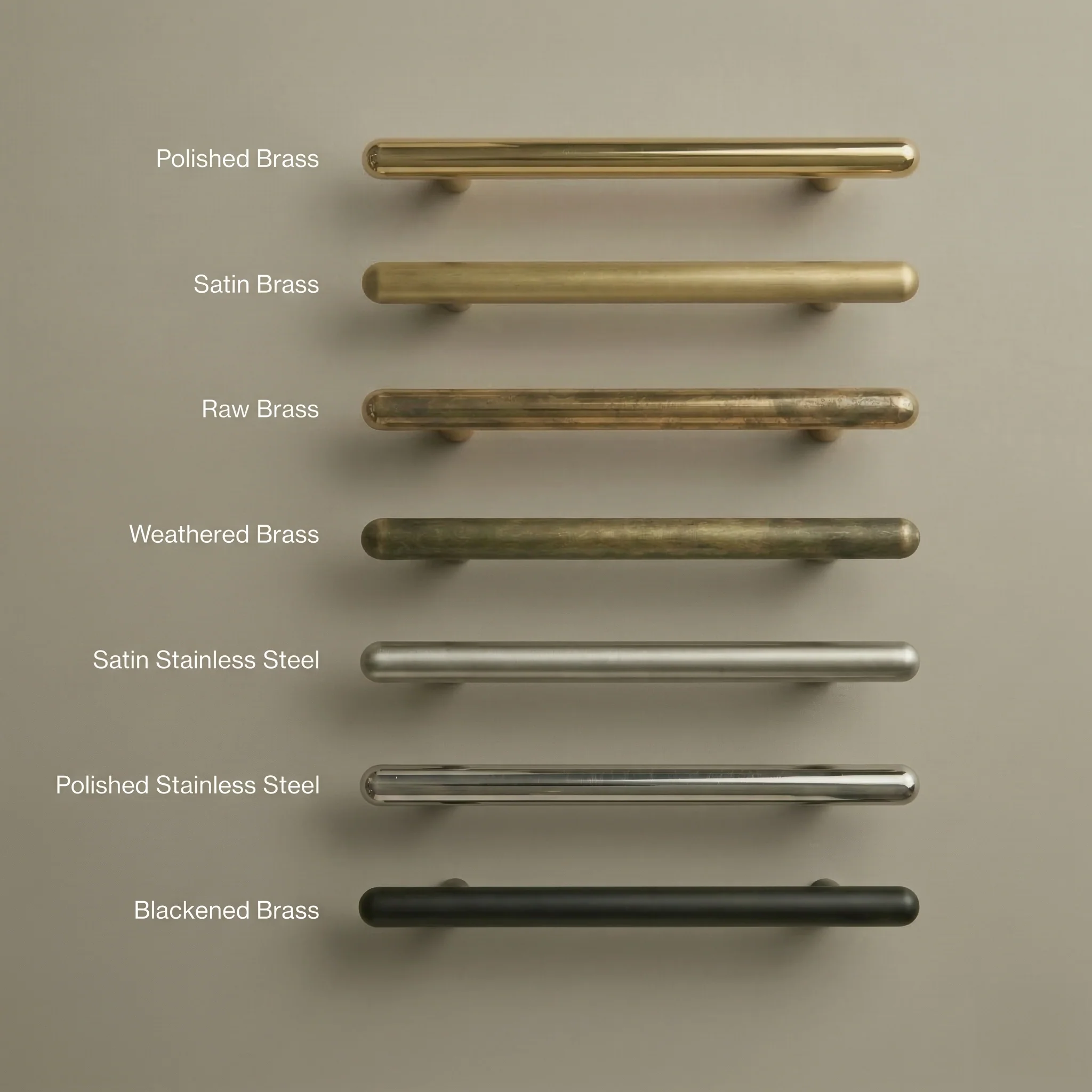 Mineral Metal Appliance Bar Pull — 2 Posts - Image 5