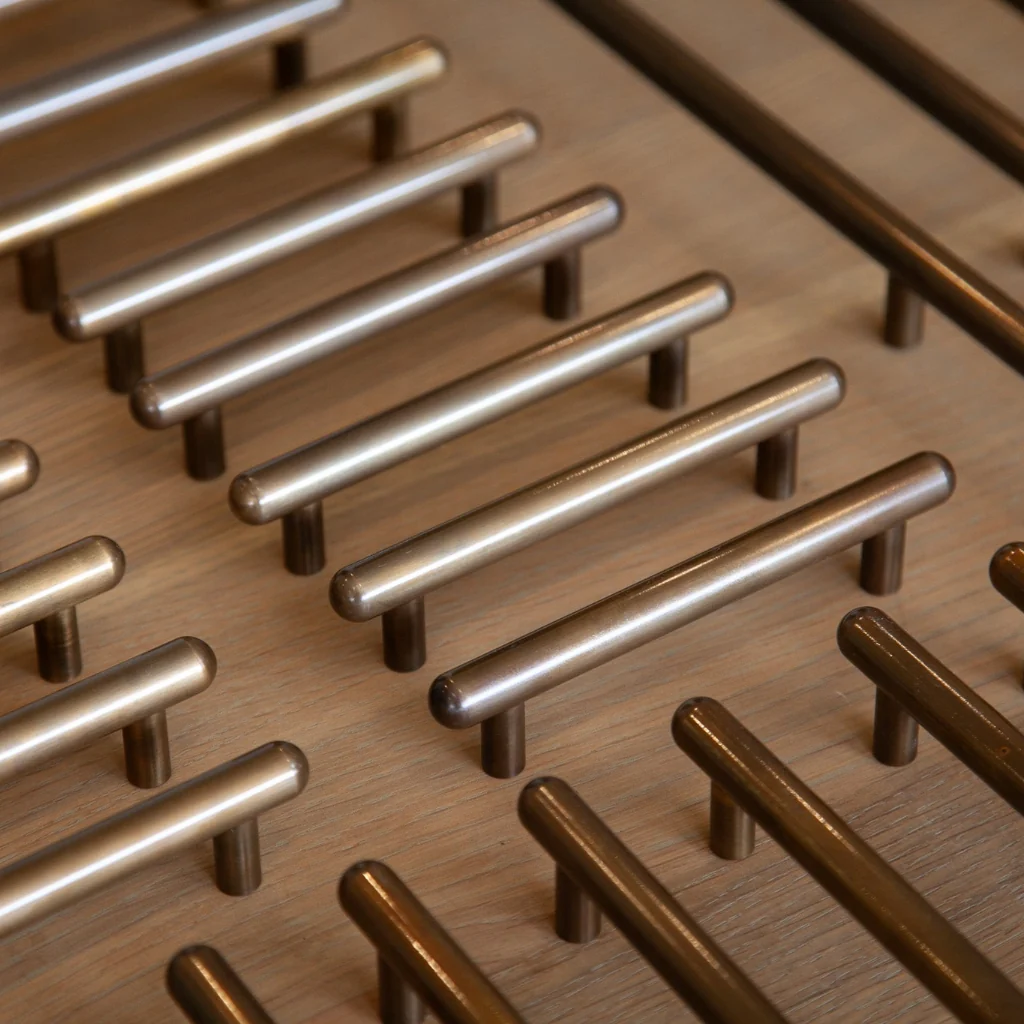 Mineral Metal Appliance Bar Pull — 2 Posts - Image 6