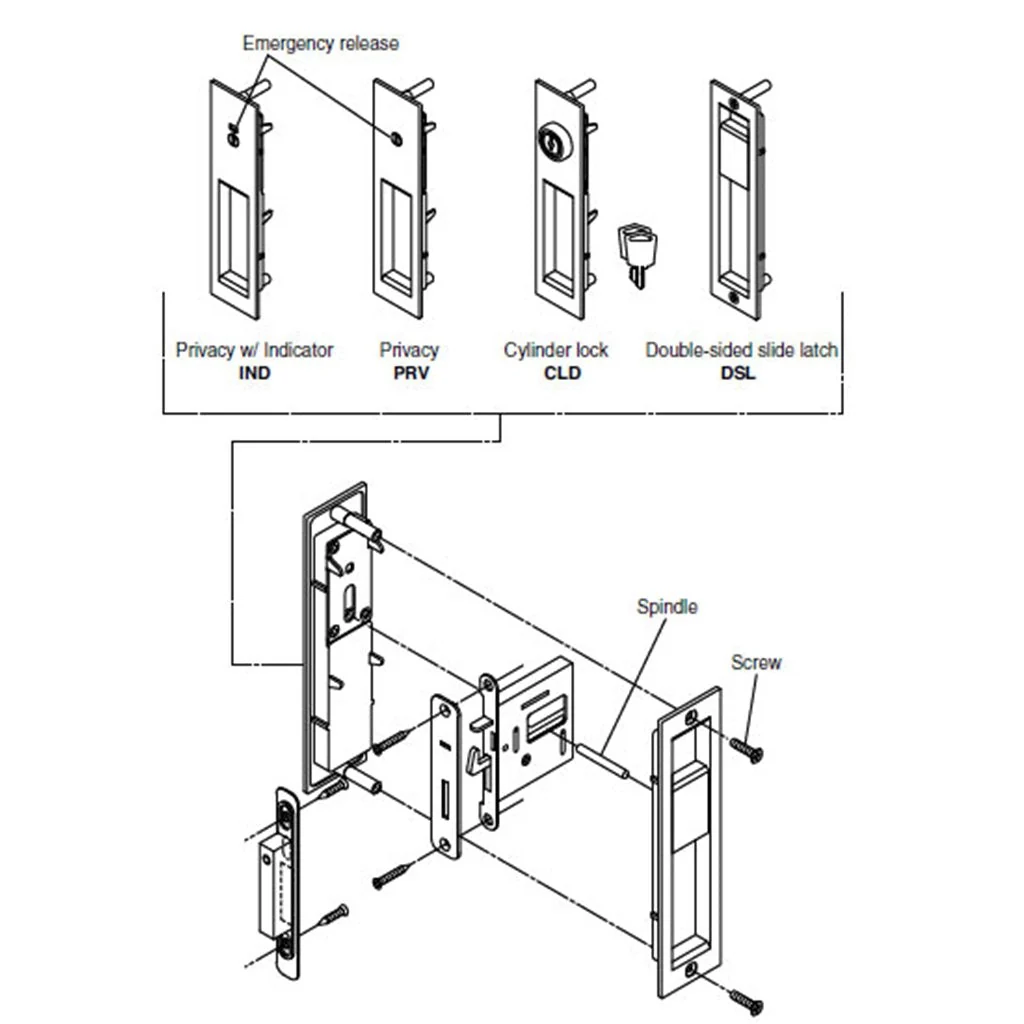 Sugatsune Pocket Door Latch - Image 9